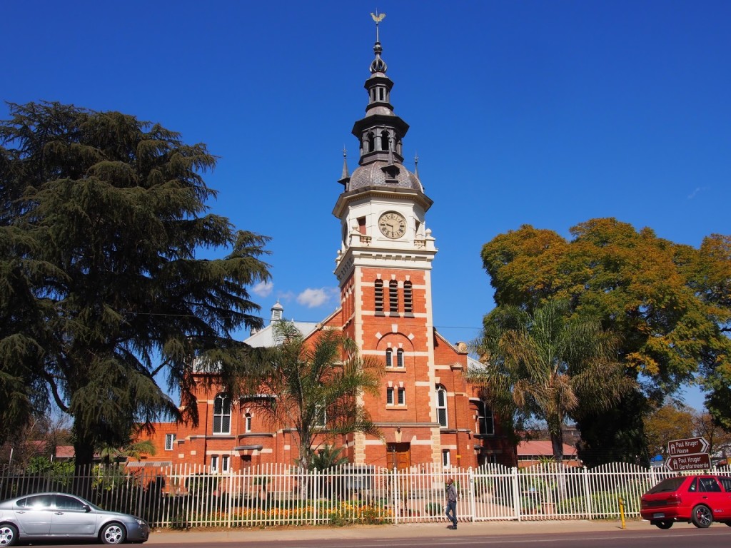 Dutch Reformed Church opposite of Kruger House Museum, one that President Kruger used to visit. 