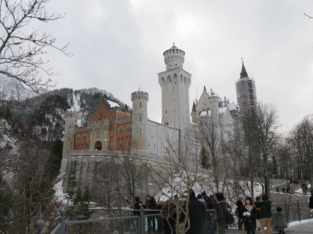 Neuschwanstein castle.