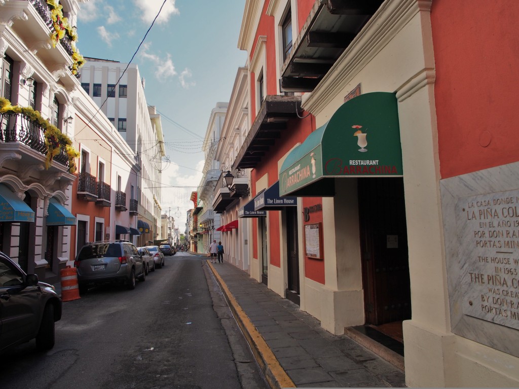 Shopping street in the Old Town.