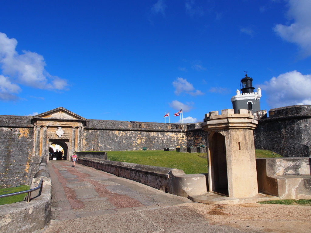 Entrance to the fort.