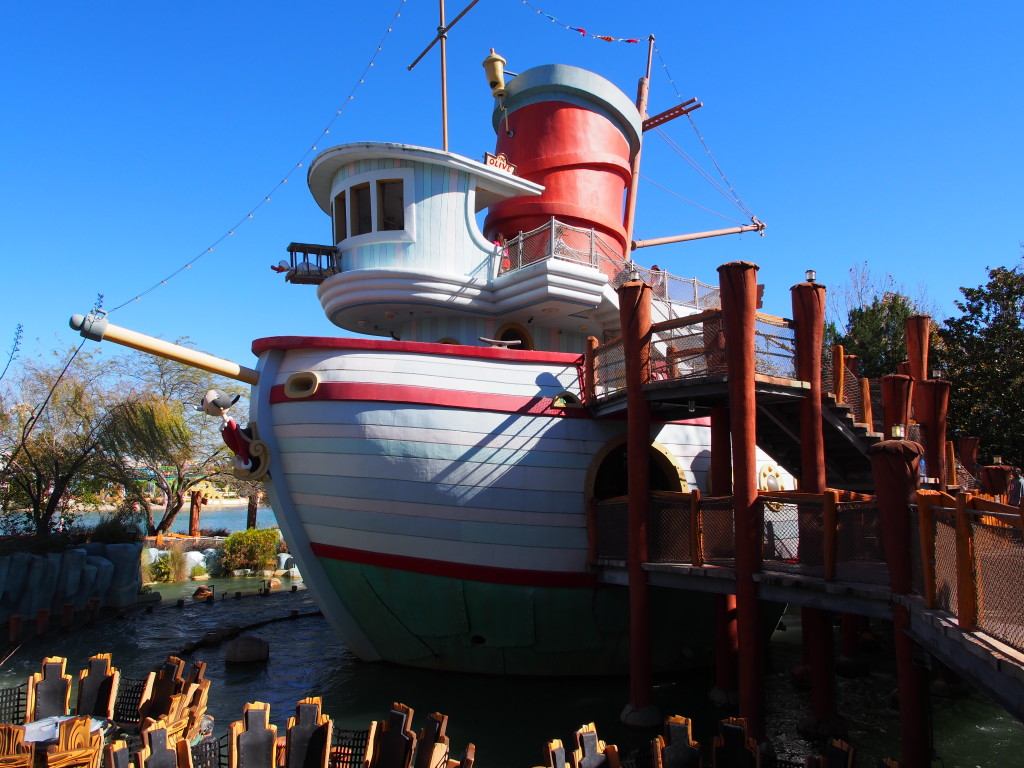 Popeye's boat.