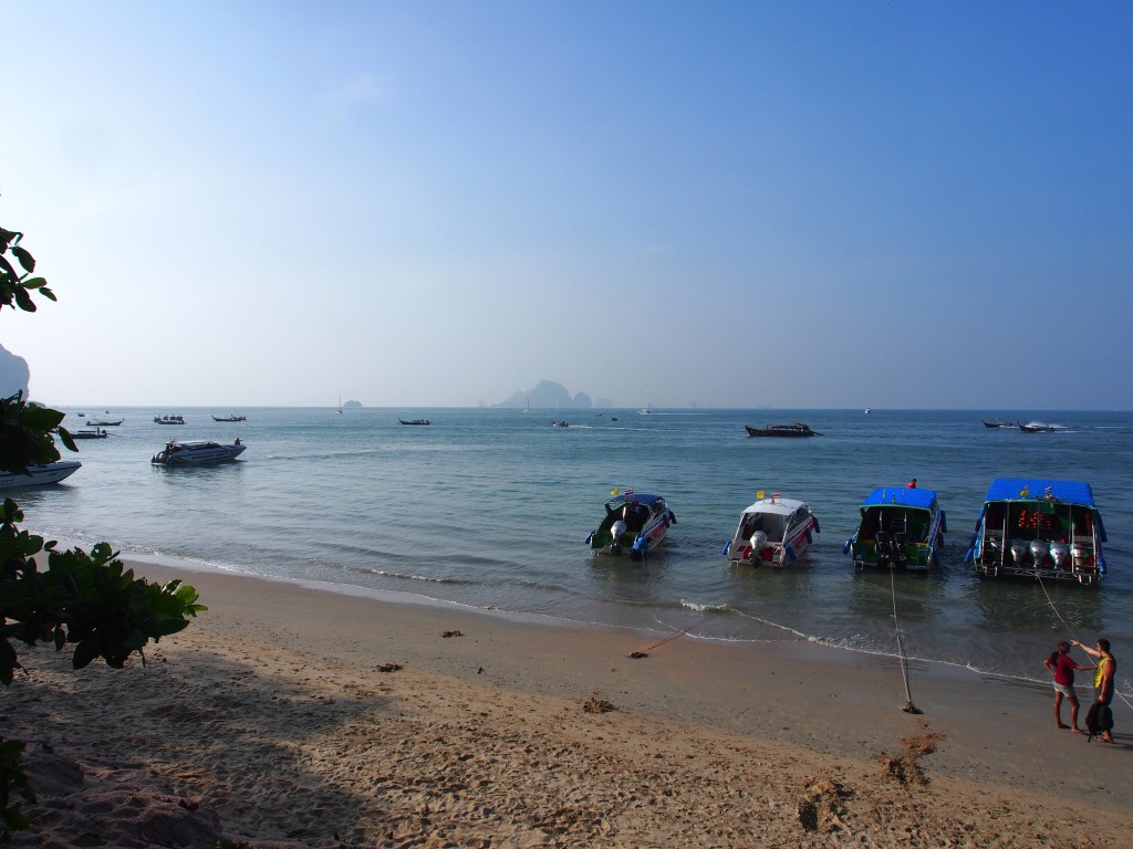 View from Ao Nang beach.