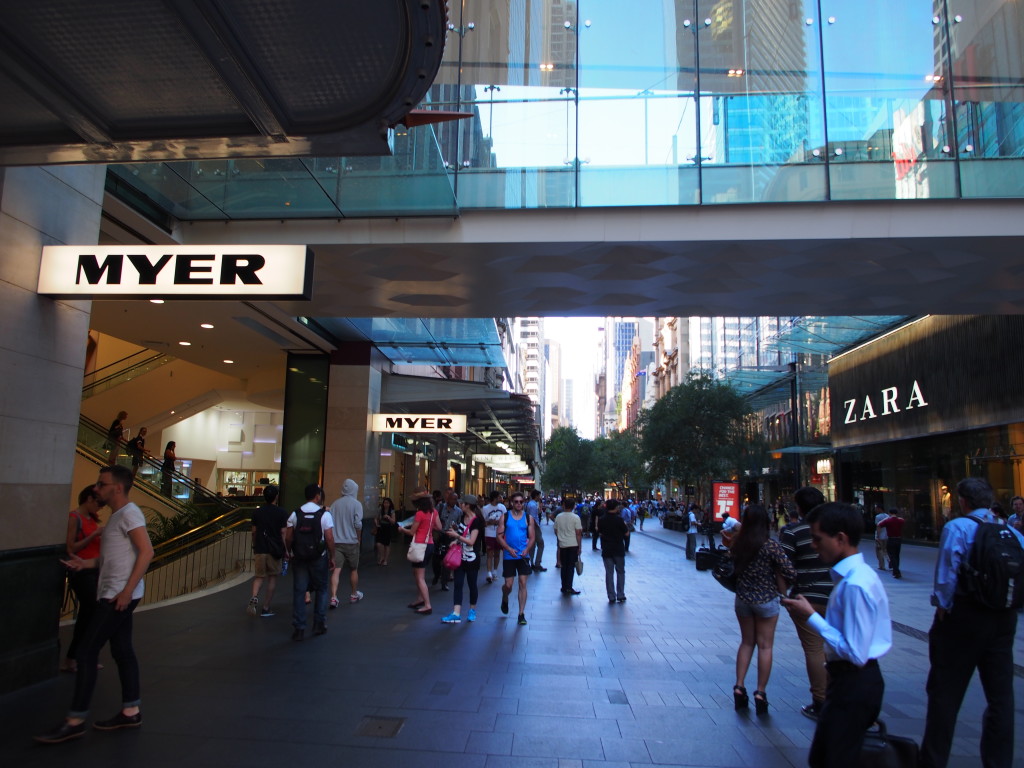 Myer Shopping Mall.