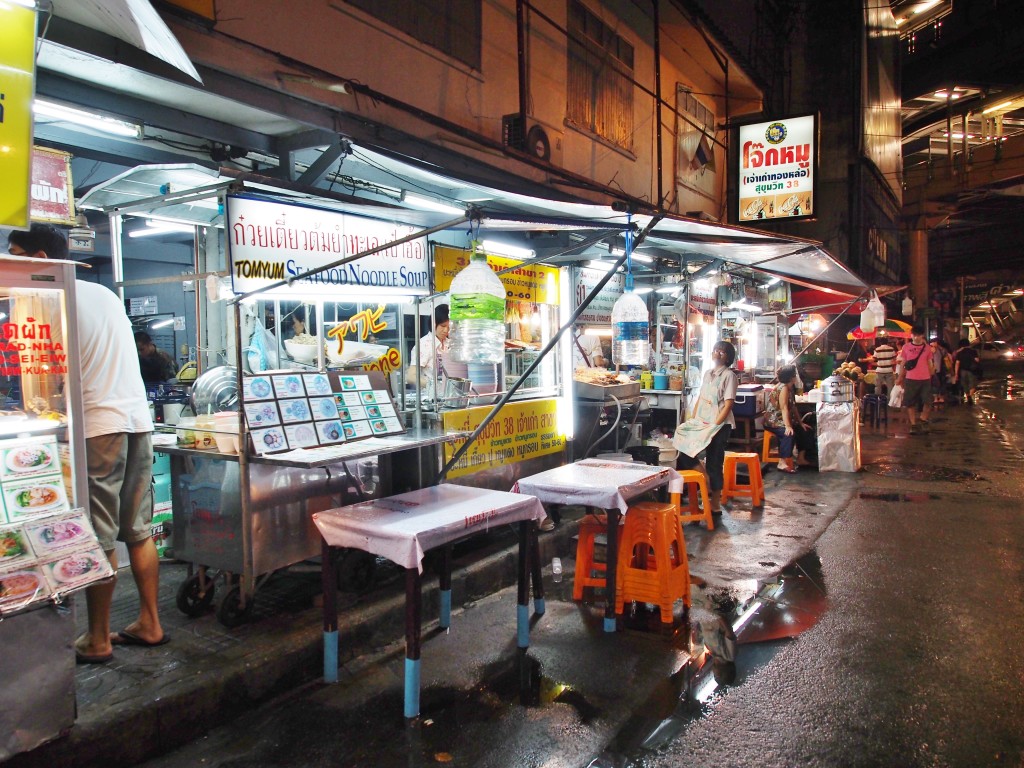 Food stall on the street.