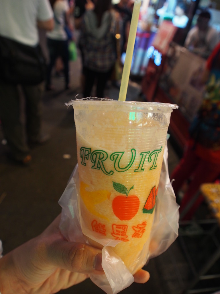 Papaya milk is delicious