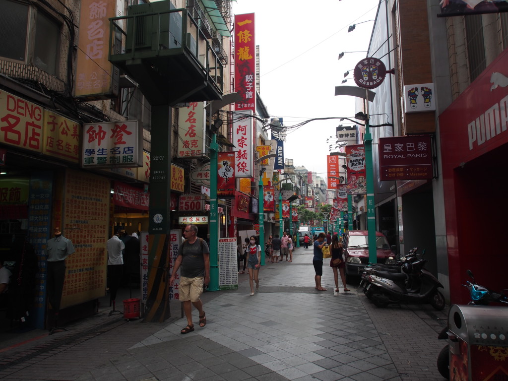 Ximending shopping area.