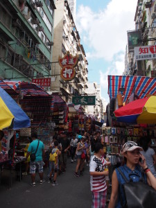 Street stalls that we didn't venture into.