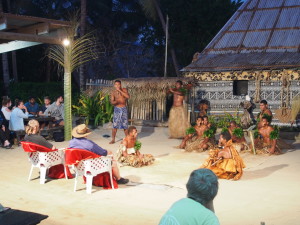 Kava ceremony with our own chiefs on the chairs.