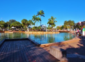 Man made pool in the Parklands.