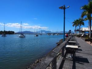 Port side restaurants.