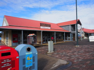 Strahan cruises building.