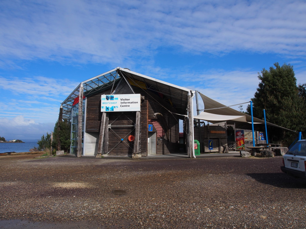 Strahan visitors' center.