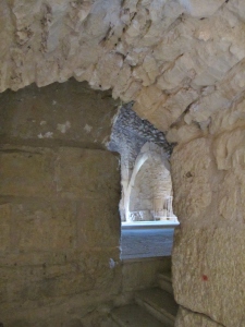 Across various arches.