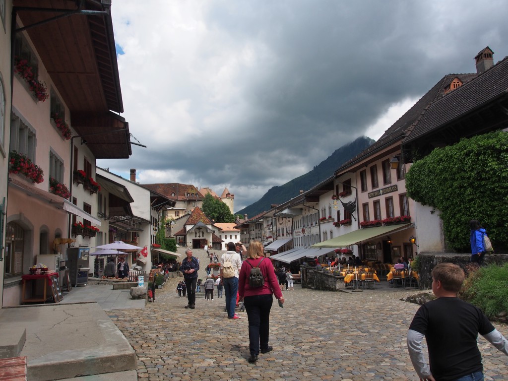 Beautiful little town of Gruyere.