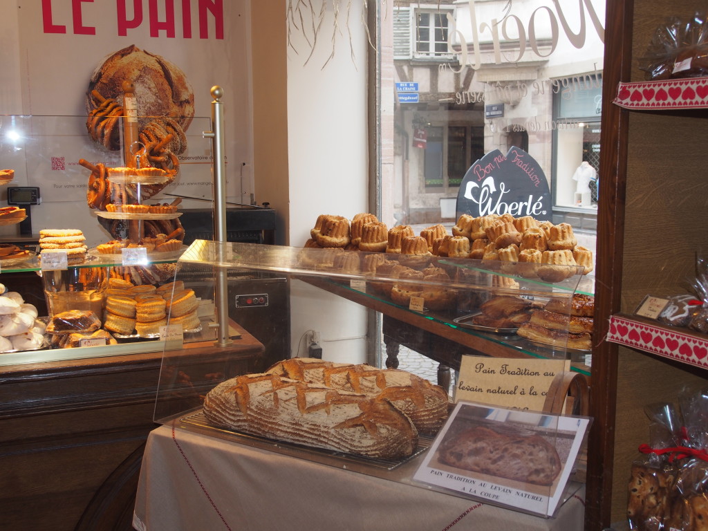 Inside Woerle bakery.