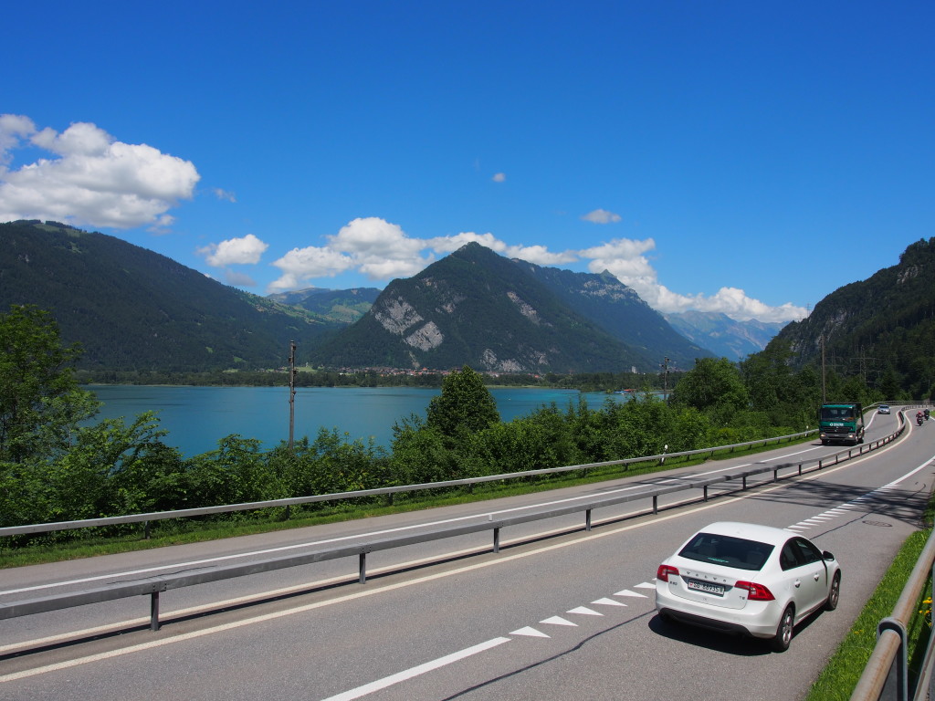 Interlaken lake en route towards Lucerne.