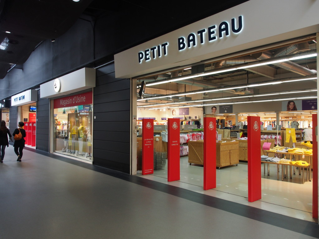 Huge Petit Bateau outlet.