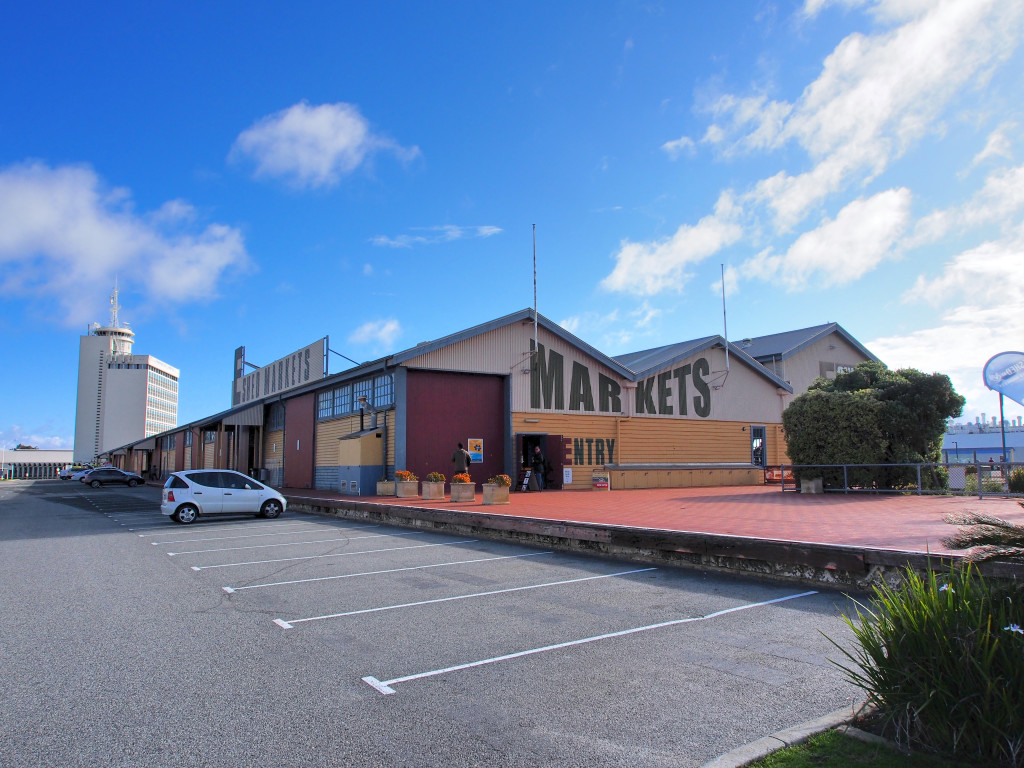 E Shed market.