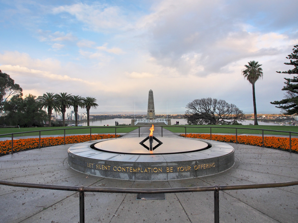 War memorial.