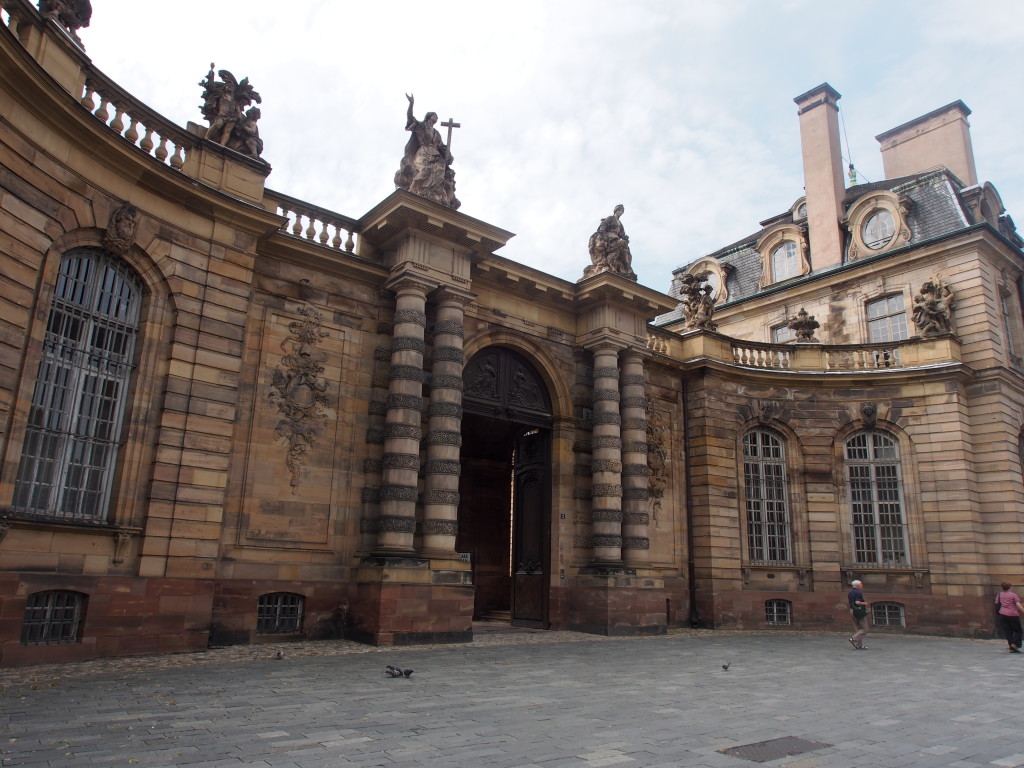 Palais Rohan entrance.