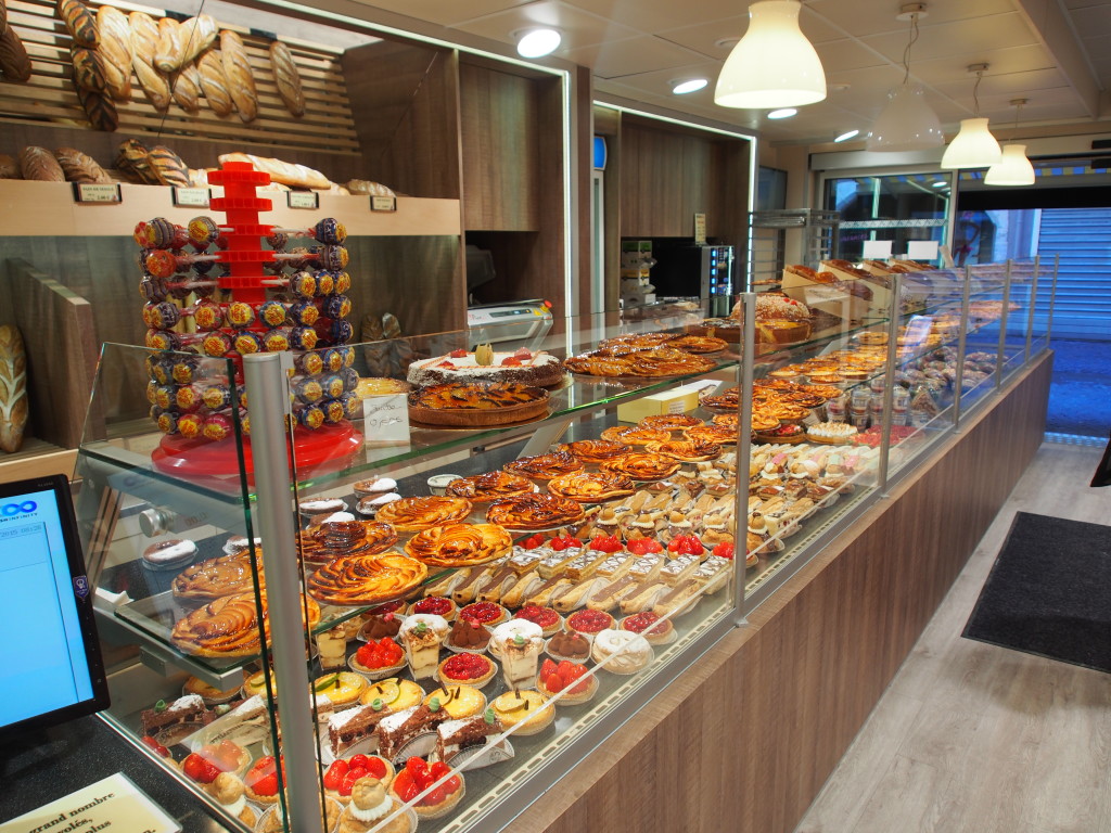 A nice variety of pastries on offer.