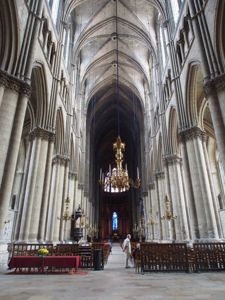 High ceiling within the Cathedral.