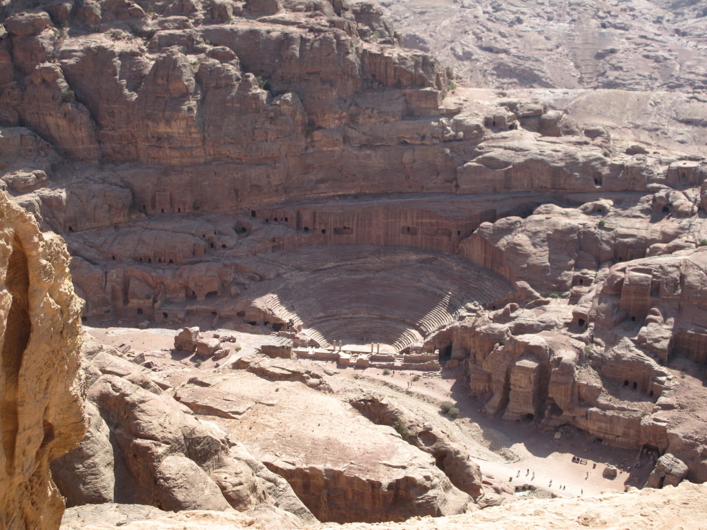 View of the theatre from atop.