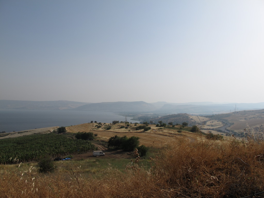 View of the Galilee from the Mount.