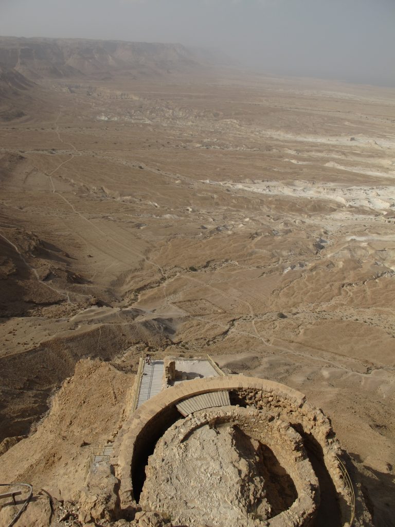 View from the top of the fortress.