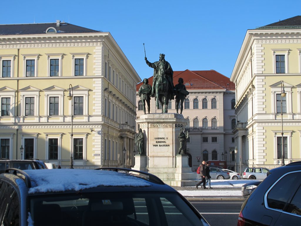 Statue in Munich.