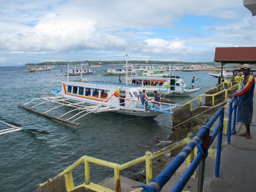 Our boat transfer to Boracay.