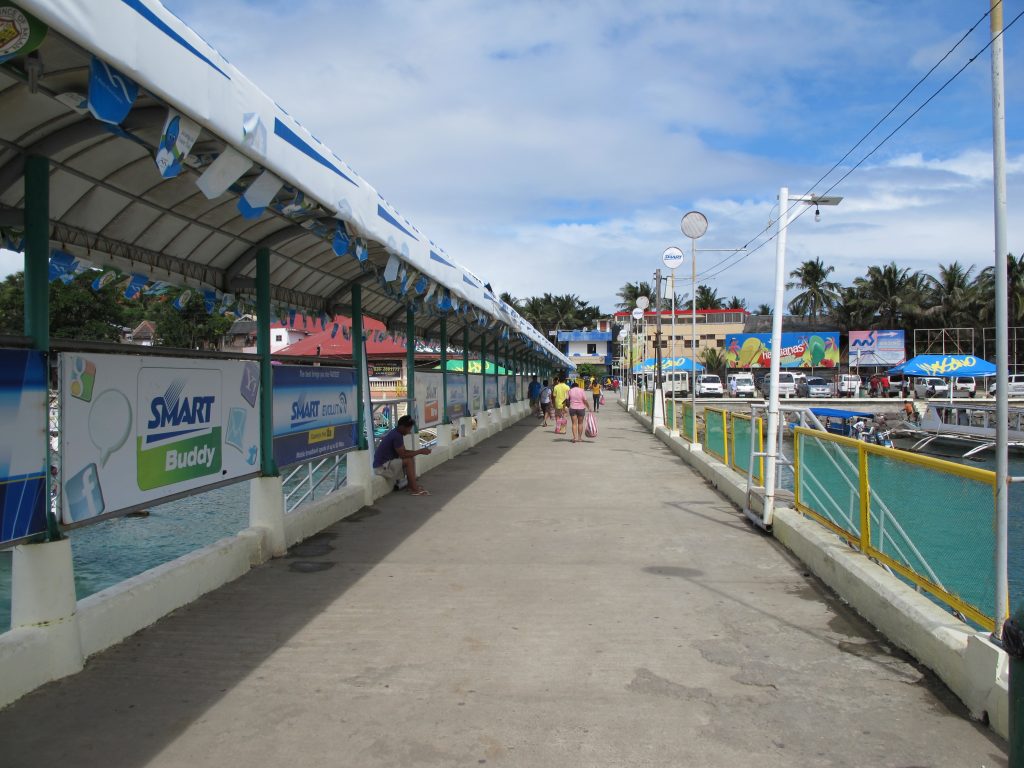 Borcay jetty.