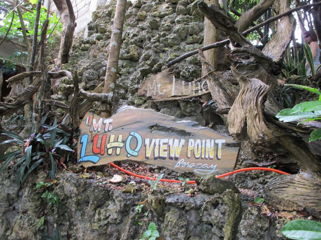 Mt. Luho viewpoint.