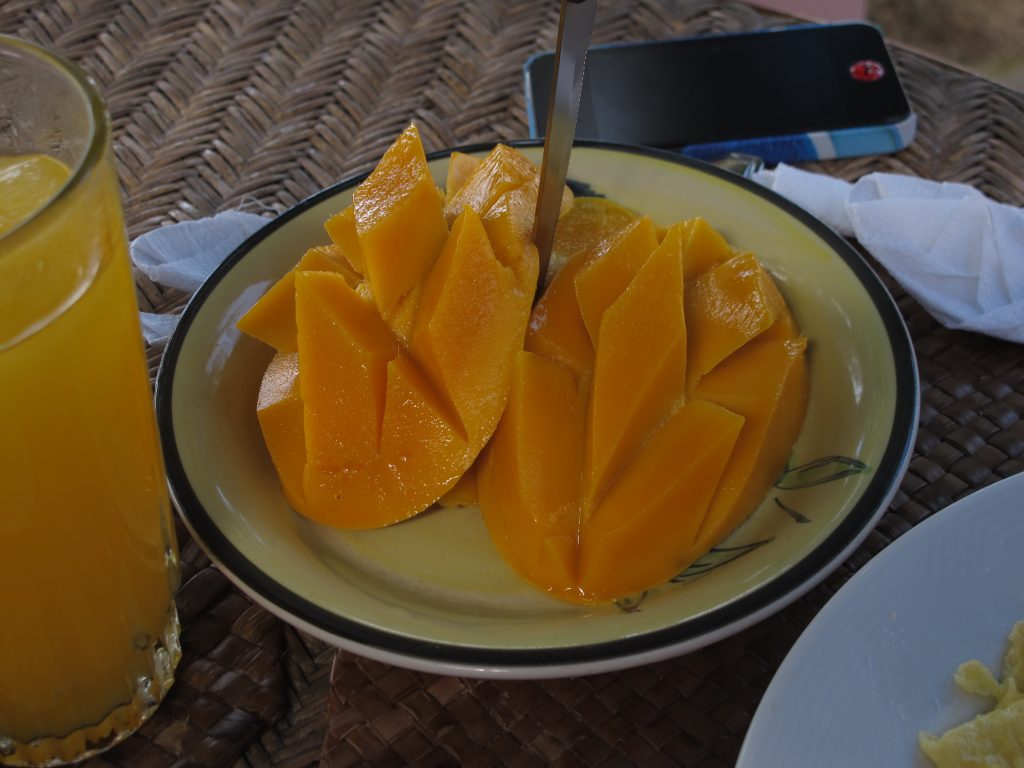 Fresh mango.